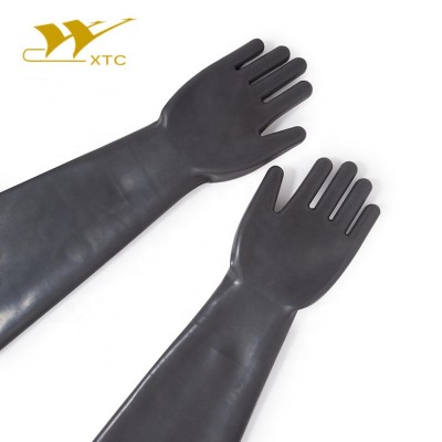 safety anti radiation protection polymer tungsten  gloves