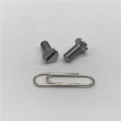 Tungsten alloy fasteners high temperature resistant tungsten screw for Veeco K465i